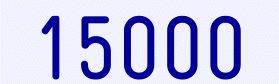 15 000